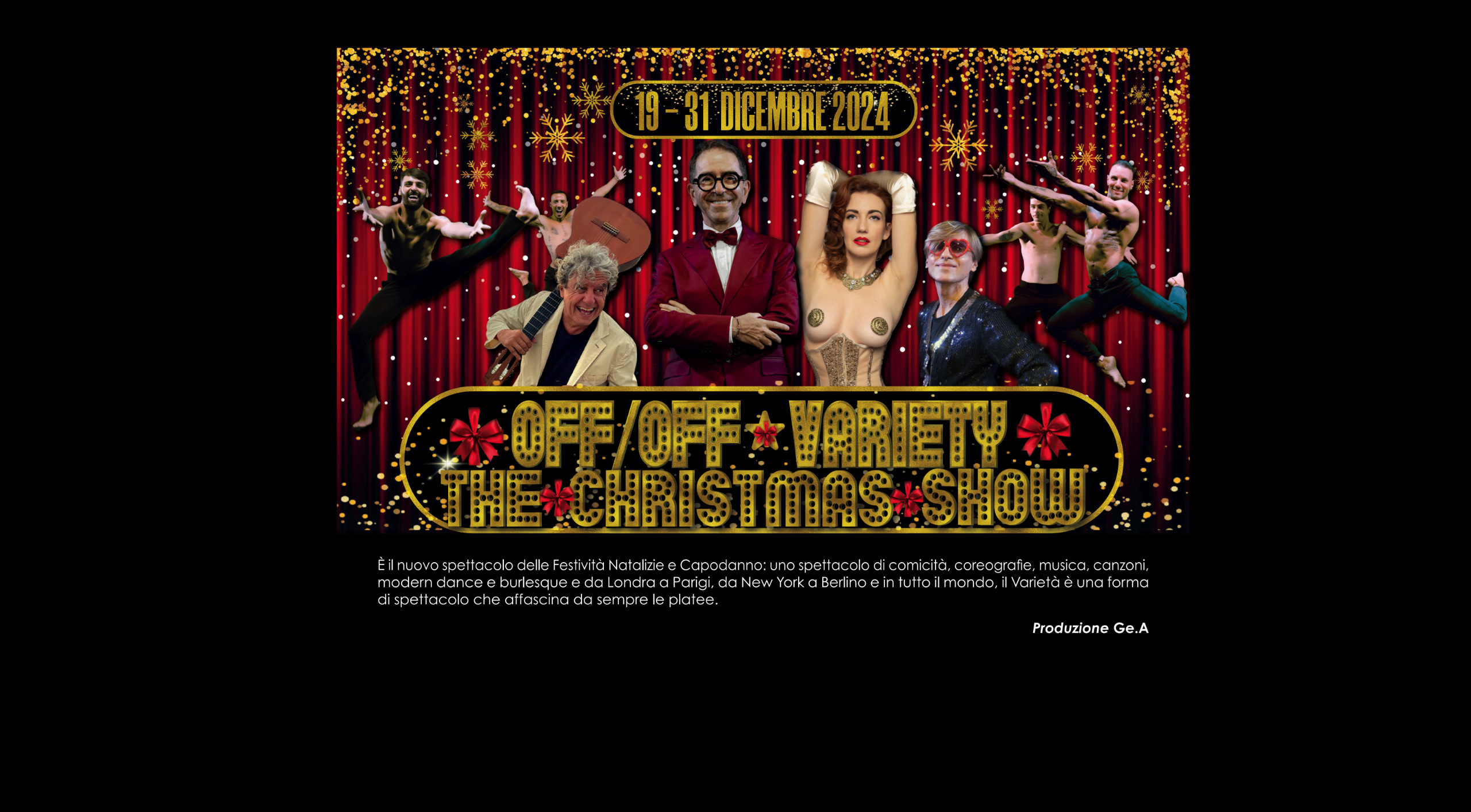 OFF/OFF VARIETY THE CHRISTMAS SHOW – CORPO DI BALLO NEGLI STUDI RAI